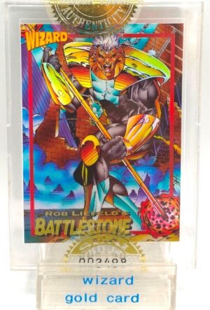 1993 Wizard Gold Edition Battlestone Refractor #6 (2) 1993 Wizard Gold Edition Battlestone Refractor #6 (2)