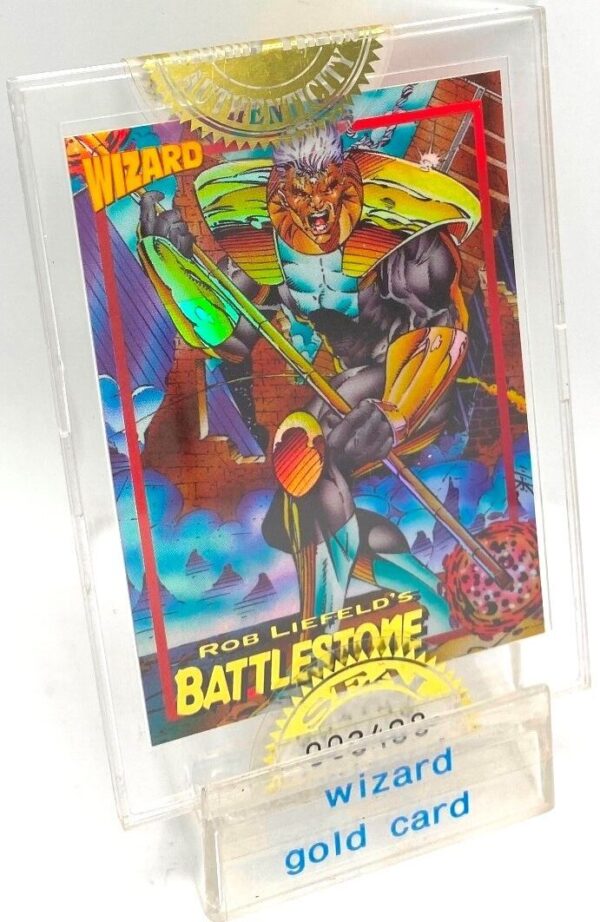 1993 Wizard Gold Edition Battlestone Refractor #6 (3) 1993 Wizard Gold Edition Battlestone Refractor #6 (3)