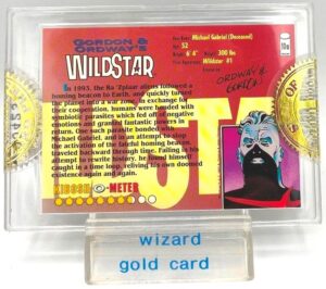 1993 Wizard Gold Edition Wildstar Refractor #10c (5)