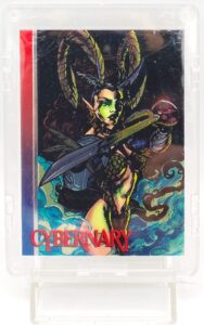1993 Wizard Series III Cybernary Chromium Promo (1)