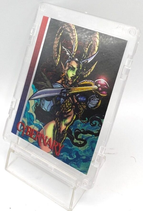 1993 Wizard Series III Cybernary Chromium Promo (4) 1993 Wizard Series III Cybernary Chromium Promo (4)