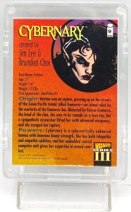 1993 Wizard Series III Cybernary Chromium Promo (5)