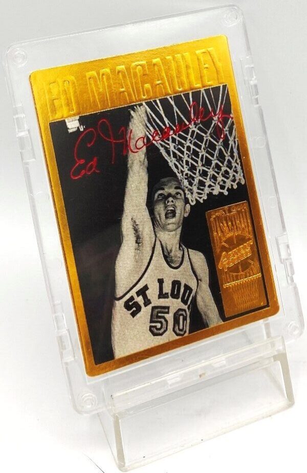 1994 Action Packed 24KT Gold Ed Macauley Card #20G (2)