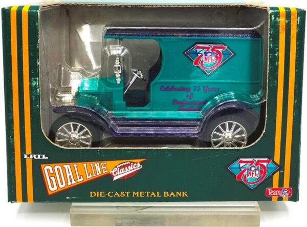 1994 Goal Line Classic 1912 Model T Van Die-Cast Metal Bank (75 Years of NFL Ltd Ed 1-25 Scale) Ertl (2)