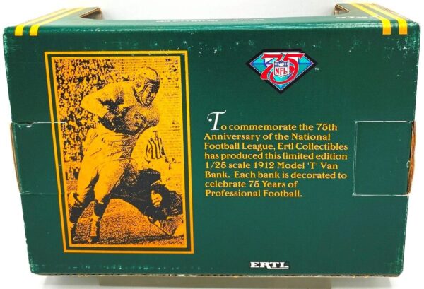 1994 Goal Line Classic 1912 Model T Van Die-Cast Metal Bank (75 Years of NFL Ltd Ed 1-25 Scale) Ertl (6)