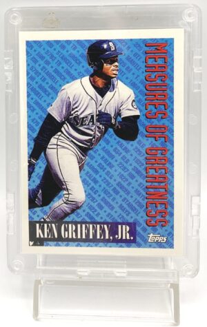 1994 Topps Measures Of Greatness Card #606 Ken Griffey Jr (1) 1994 Topps Measures Of Greatness Card #606 Ken Griffey Jr (1)