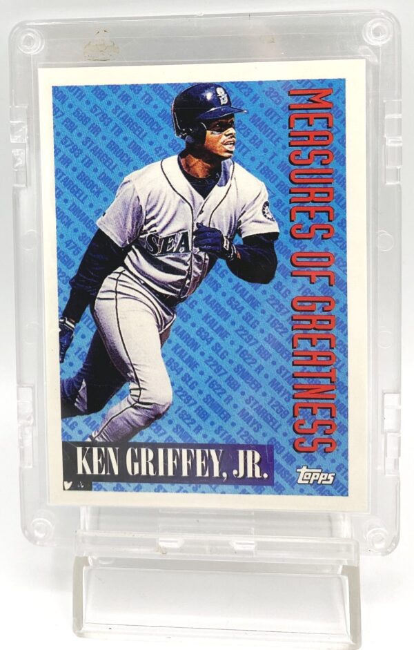 1994 Topps Measures Of Greatness Card #606 Ken Griffey Jr (2) 1994 Topps Measures Of Greatness Card #606 Ken Griffey Jr (2)