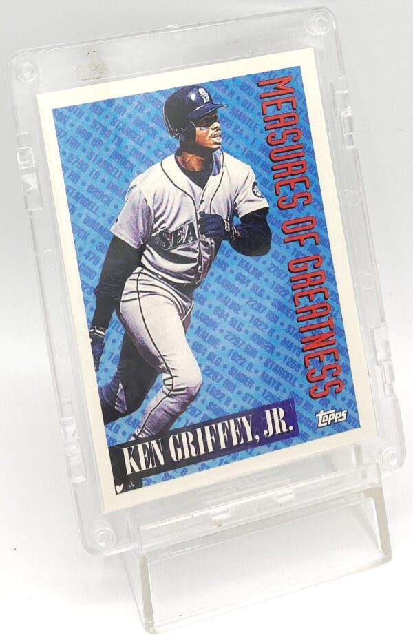 1994 Topps Measures Of Greatness Card #606 Ken Griffey Jr (3) 1994 Topps Measures Of Greatness Card #606 Ken Griffey Jr (3)