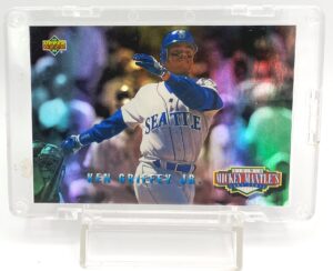 1994 Upper Deck Mickey Mantle's Long Shot Card #MM10 Ken Griffey Jr (2) 1994 Upper Deck Mickey Mantle's Long Shot Card #MM10 Ken Griffey Jr (2)