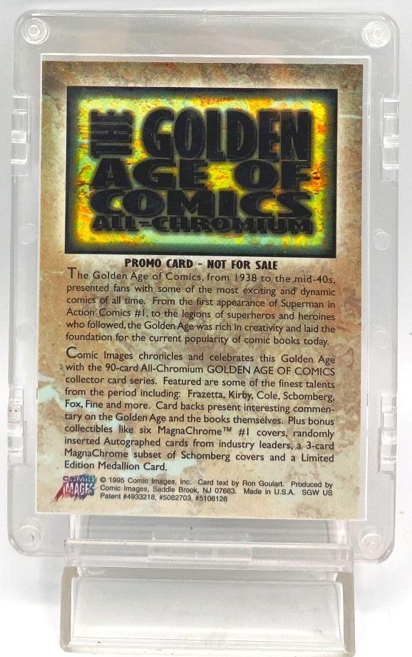 1995 Comic Images Chromium Promo Card Wonder Comics (4)