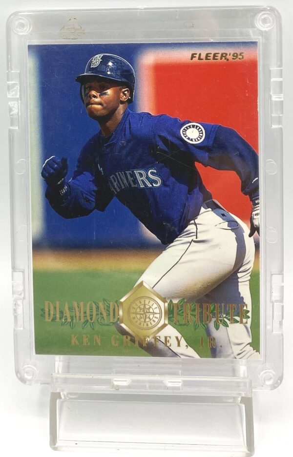 1995 Fleer '95 Diamond Tribute Card #6 of 10 Ken Griffey Jr (2) 1995 Fleer '95 Diamond Tribute Card #6 of 10 Ken Griffey Jr (2)