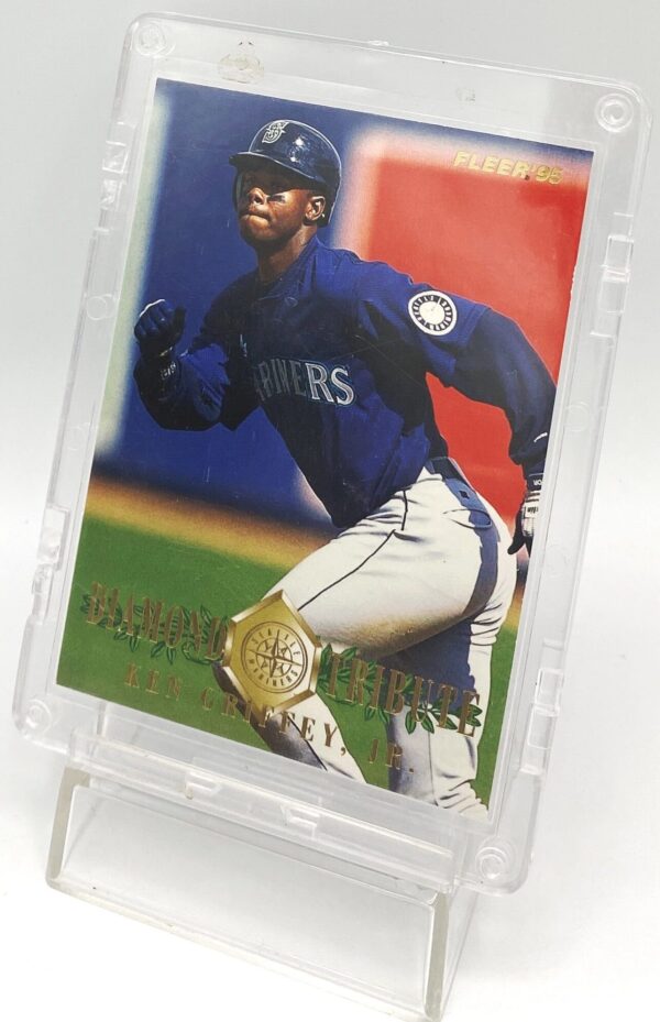 1995 Fleer '95 Diamond Tribute Card #6 of 10 Ken Griffey Jr (4) 1995 Fleer '95 Diamond Tribute Card #6 of 10 Ken Griffey Jr (4)