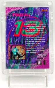 1995 Gen 13 Glow In The Dark Chromium Chase Card #GL6 Freefall (5)