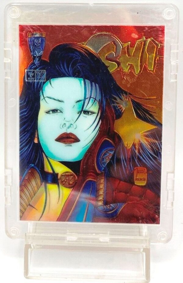 1995 Shi Series-1 Chromium Trading Cards Shi Card #42 (2)