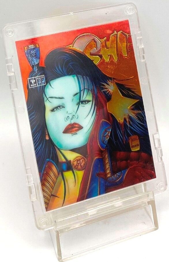 1995 Shi Series-1 Chromium Trading Cards Shi Card #42 (3)