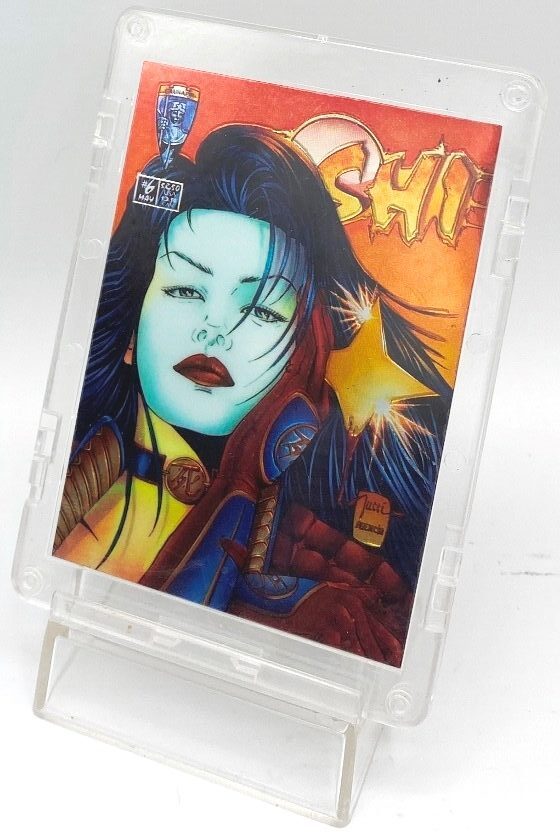 1995 Shi Series-1 Chromium Trading Cards Shi Card #42 (4)