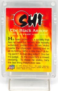 1995 Shi Series-1 MagnaChrome Card 2 The Black Arrow (5)