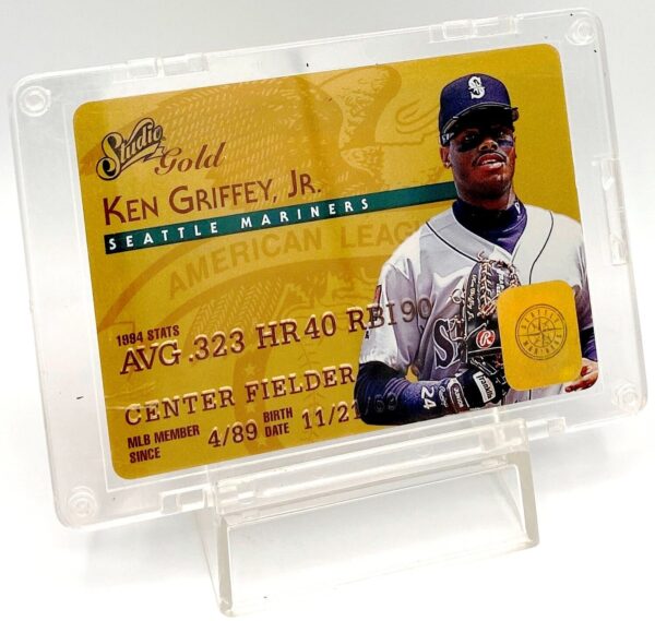 1995 Studio Gold Insert Card #5 of 50 Ken Griffey Jr (5)