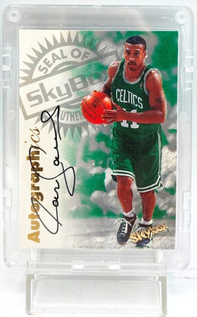 1997-98 Skybox Premium Autographics Dana Barros (1)