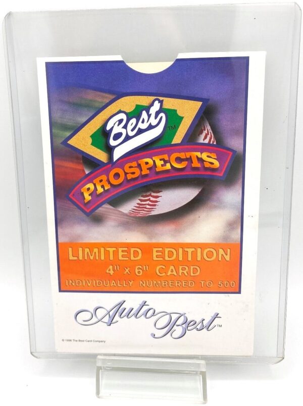 1997 Best Prospects Auto Card Ben Grieve (6)