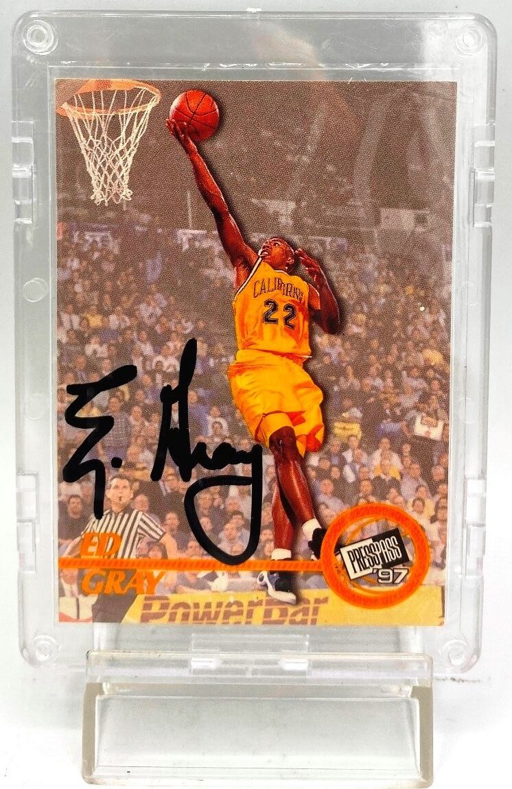 1997 Press Pass Authentic Rookie Ed Gray (1)