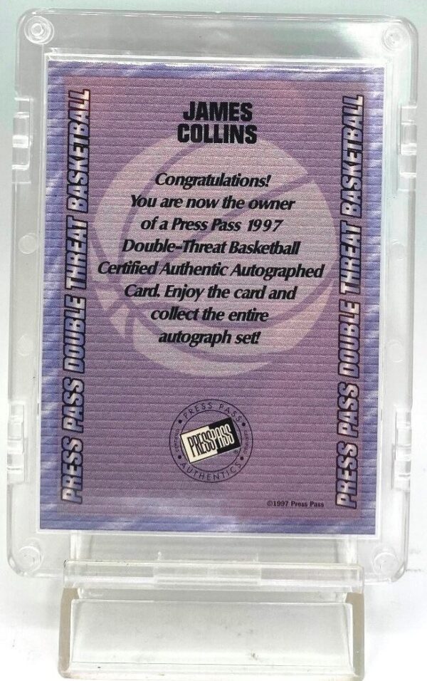 1997 Press Pass Double Threat Rookie James Collins (1 (6) 1997 Press Pass Double Threat Rookie James Collins (1 (6)