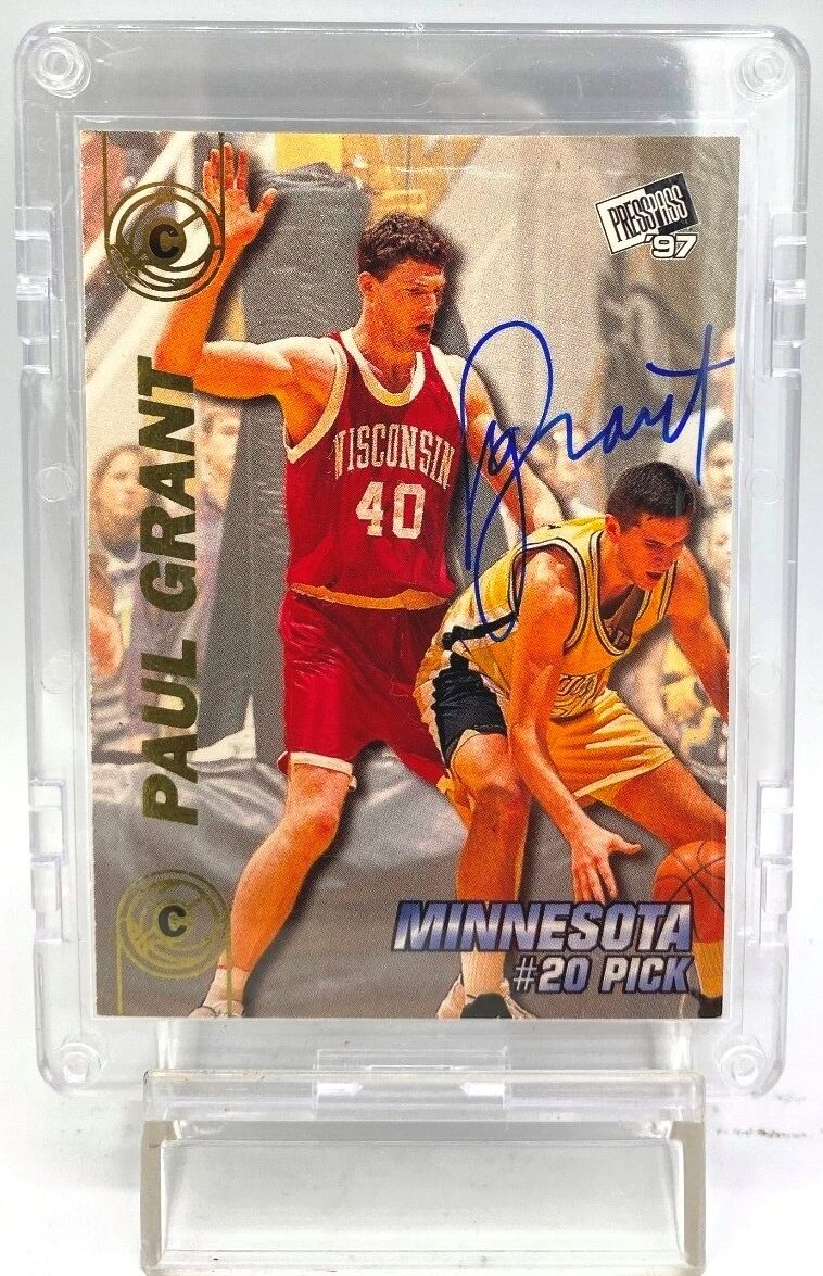 1997 Press Pass Double Threat Rookie Paul Grant (1)
