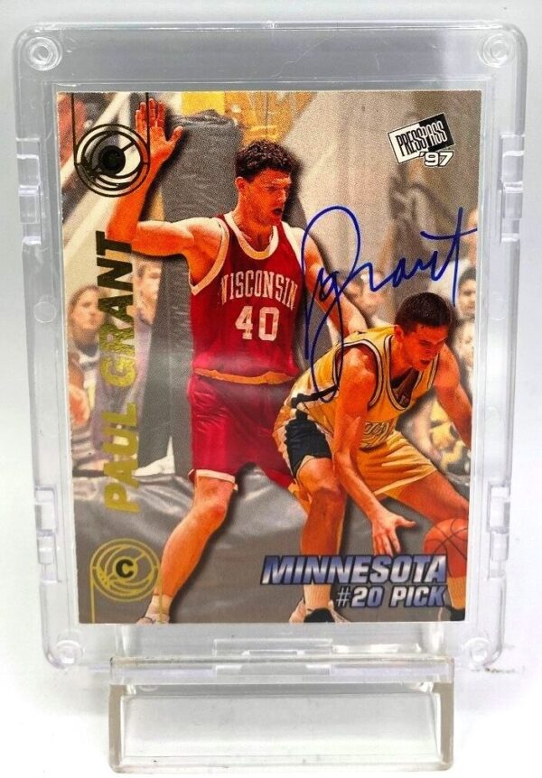 1997 Press Pass Double Threat Rookie Paul Grant (2) 1997 Press Pass Double Threat Rookie Paul Grant (2)