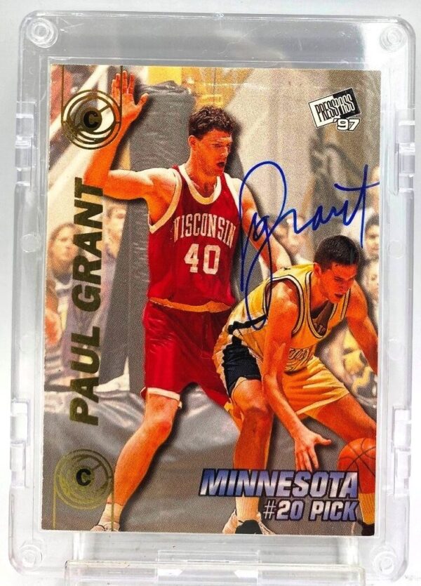 1997 Press Pass Double Threat Rookie Paul Grant (3) 1997 Press Pass Double Threat Rookie Paul Grant (3)