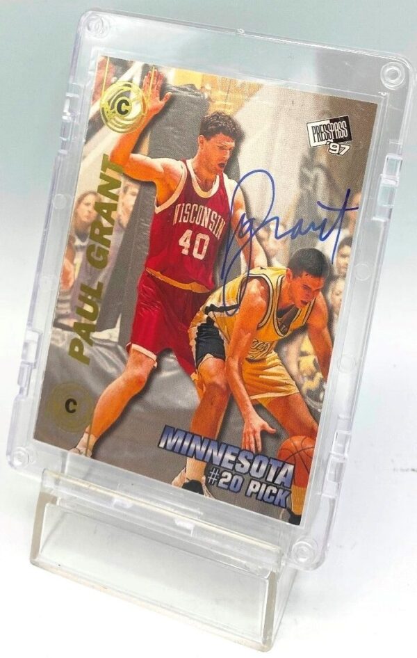 1997 Press Pass Double Threat Rookie Paul Grant (5) 1997 Press Pass Double Threat Rookie Paul Grant (5)