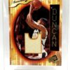 1997 Press Pass Game Used Jersey Card #JC 1 Of 4 Tim Duncan (2)