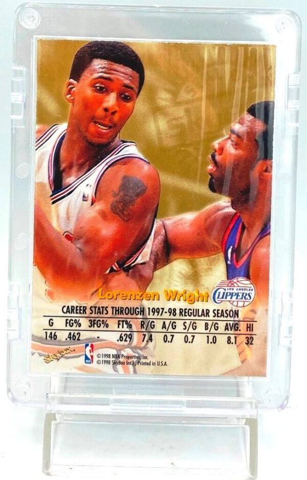 1998-99 Skybox Premium Autographics Lorenzen Wright (6) 1998-99 Skybox Premium Autographics Lorenzen Wright (6)