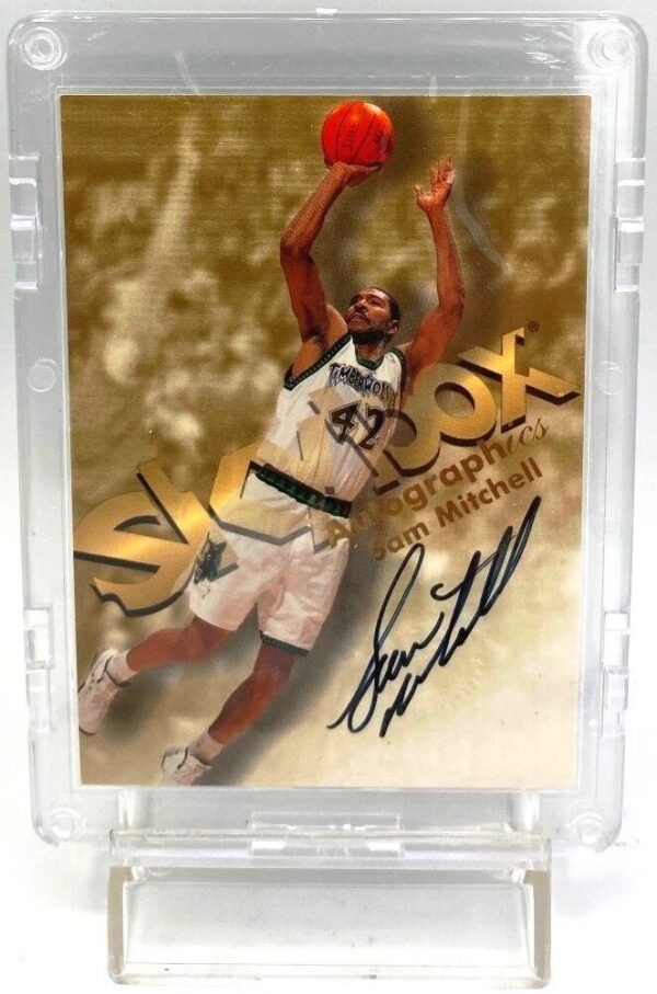 1998-99 Skybox Premium Autographics Sam Mitchell (2)