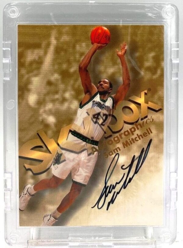 1998-99 Skybox Premium Autographics Sam Mitchell (3)