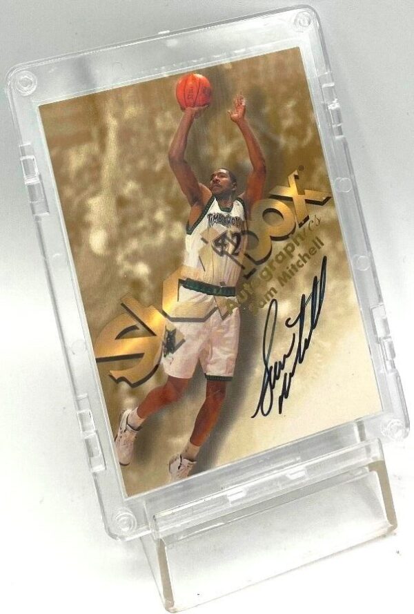 1998-99 Skybox Premium Autographics Sam Mitchell (3)