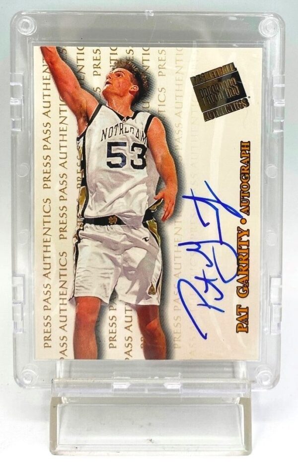 1998 Press Pass Authentics Rookie Pat Garrity (1) 1998 Press Pass Authentics Rookie Pat Garrity (1)