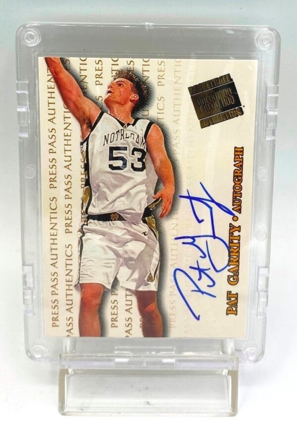 1998 Press Pass Authentics Rookie Pat Garrity (2) 1998 Press Pass Authentics Rookie Pat Garrity (2)