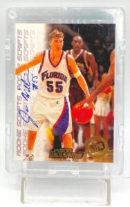 1998 Press Pass Rookie Scripts Jason Williams Autograph (1)