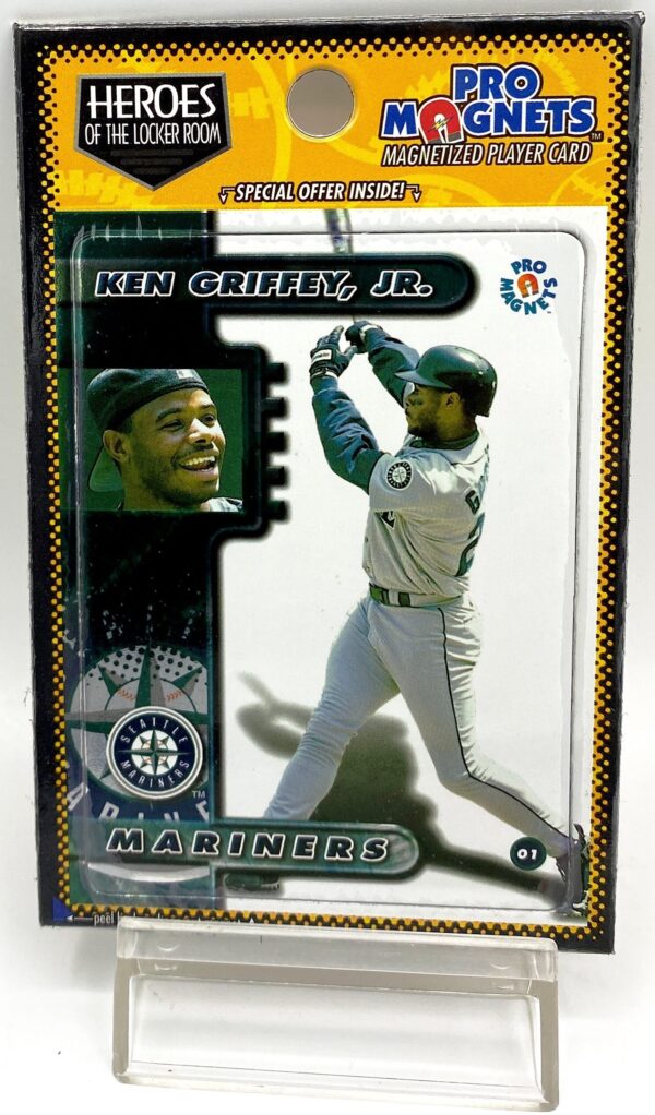 1998 Pro Magnets Card #01 Ken Griffey Jr (2) 1998 Pro Magnets Card #01 Ken Griffey Jr (2)