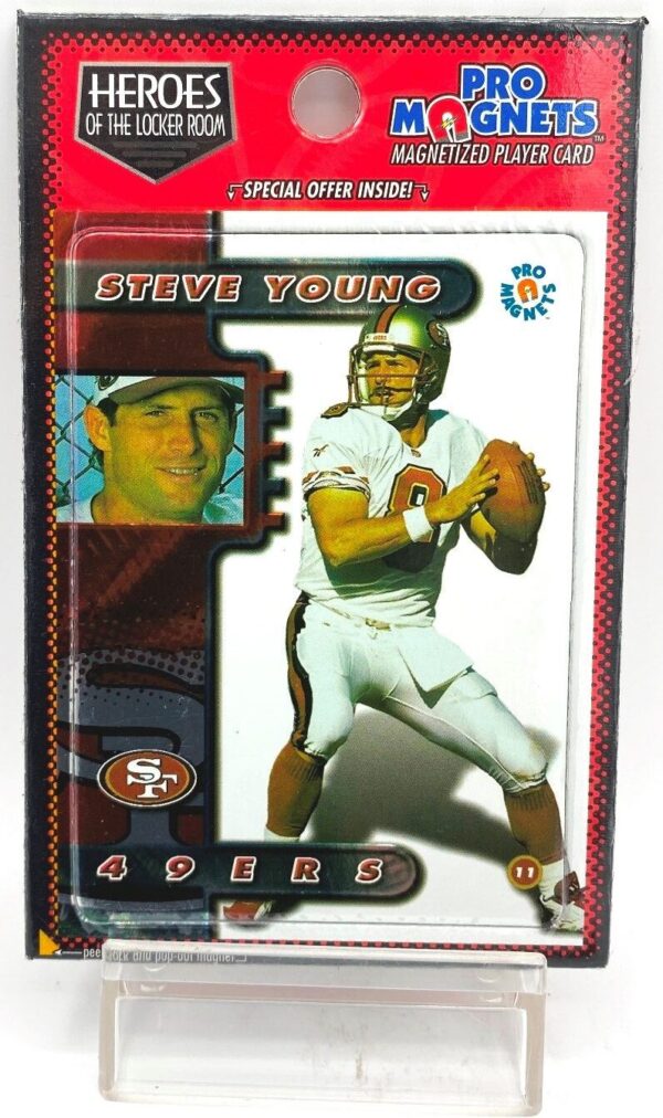 1998 Pro Magnets Card #11 Steve Young (1) 1998 Pro Magnets Card #11 Steve Young (1)