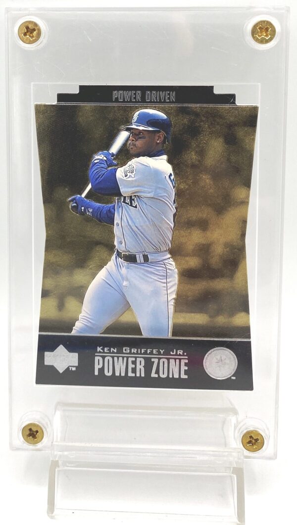 1998 Upper Deck Power Zone Insert Card #PZ10 Ken Griffey Jr (1) 1998 Upper Deck Power Zone Insert Card #PZ10 Ken Griffey Jr (1)