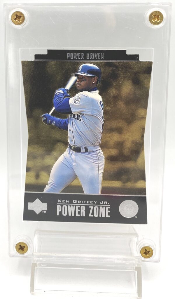 1998 Upper Deck Power Zone Insert Card #PZ10 Ken Griffey Jr (2) 1998 Upper Deck Power Zone Insert Card #PZ10 Ken Griffey Jr (2)