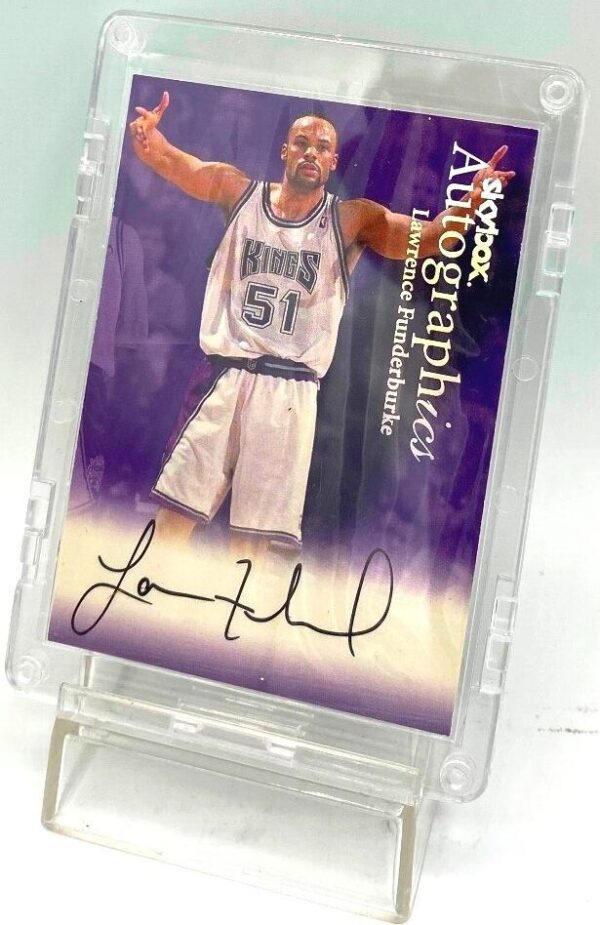 1999-00 Skybox Premium Autographics L Funderburke (5)
