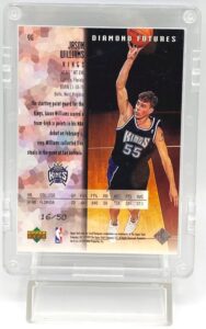 1999 Black Diamond Rookie Card #96 Jason Williams (5)