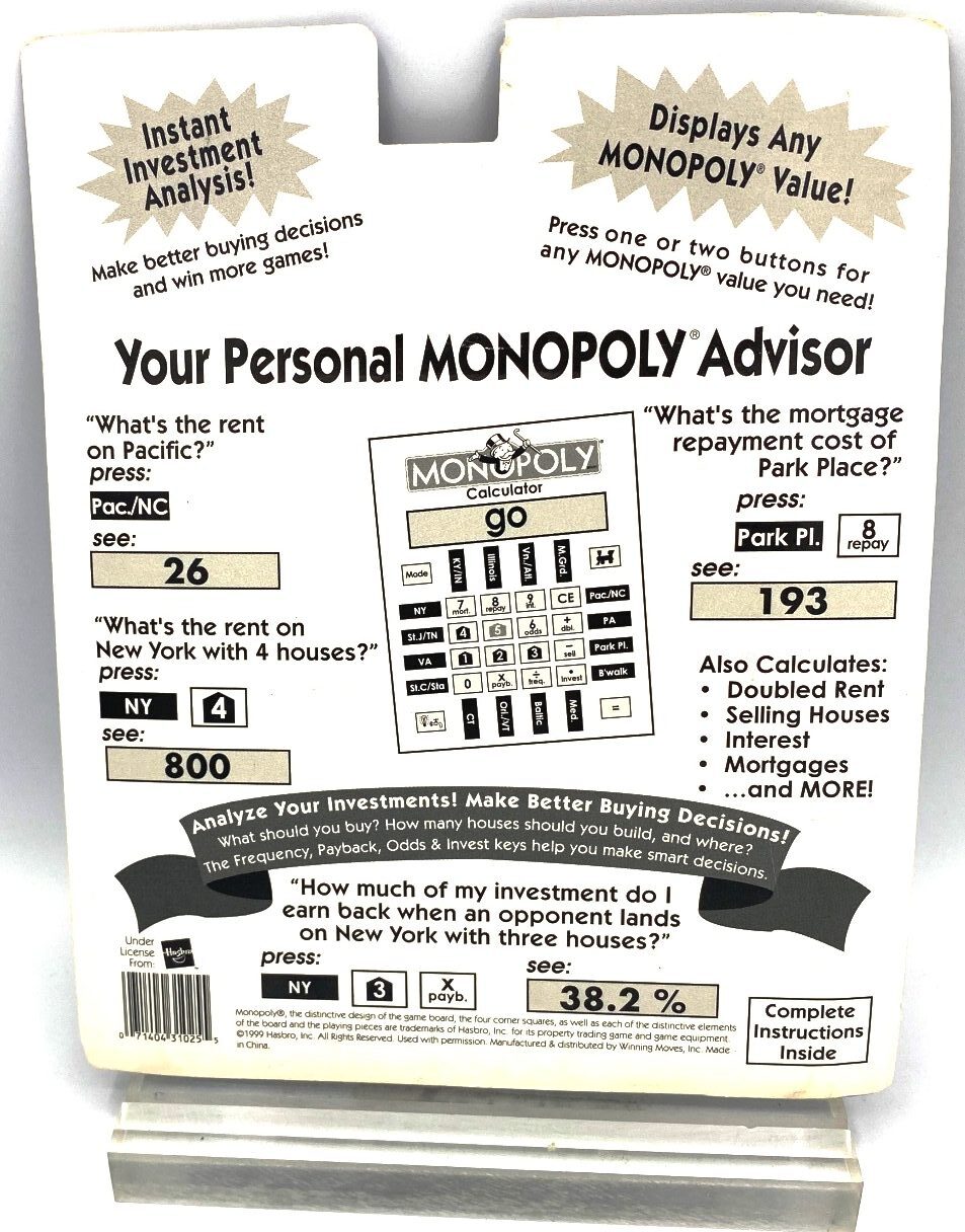 1999 Monopoly Calculator (5)