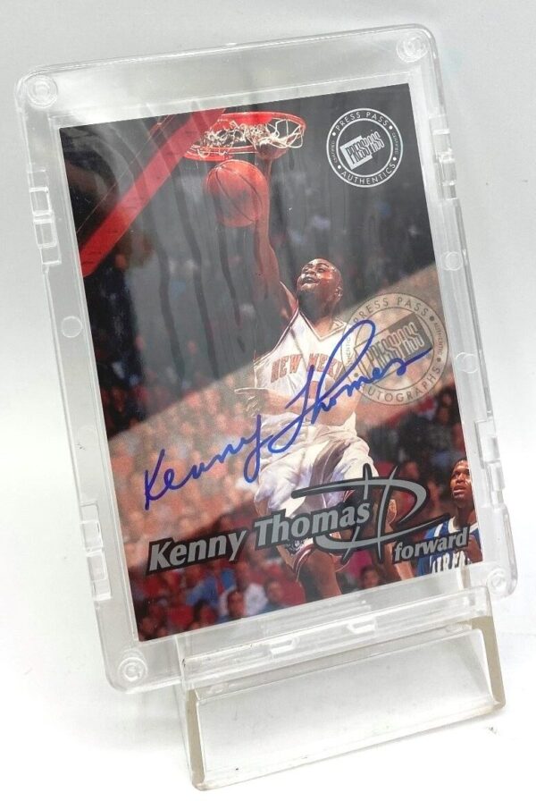 1999 Press Pass Authentics Rookie Kenny Thomas (4) 1999 Press Pass Authentics Rookie Kenny Thomas (4)