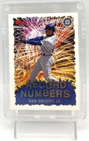 1999 Topps Record Numbers Insert Card #RN4 Ken Griffey Jr (1)