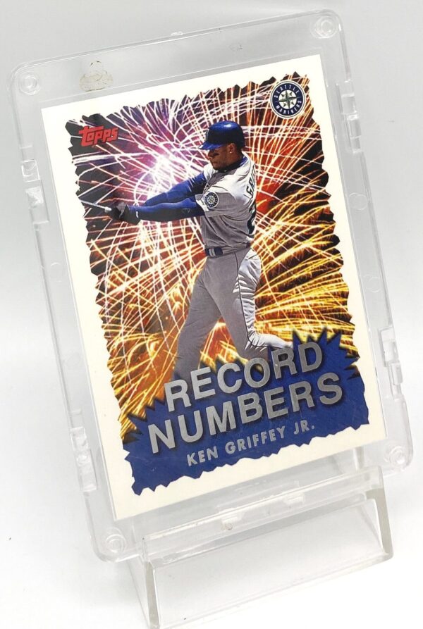 1999 Topps Record Numbers Insert Card #RN4 Ken Griffey Jr (3) 1999 Topps Record Numbers Insert Card #RN4 Ken Griffey Jr (3)