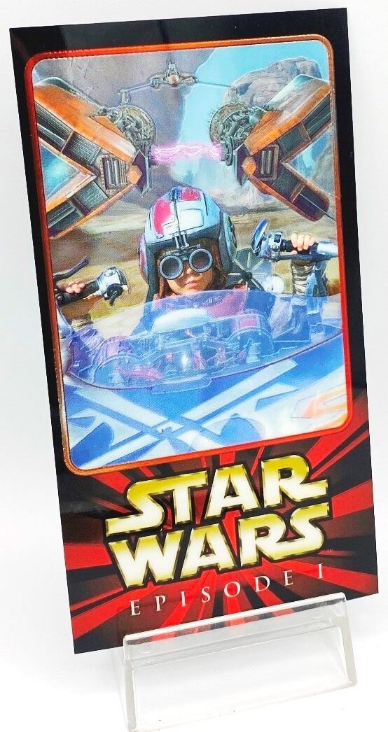 1999 Topps Widevision Star Wars (Episode 1) Holo-Chrome Card #1 Of 5 (2)