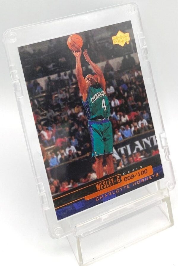 1999 Upper Deck Exclusive David Wesley Card #13 (2)
